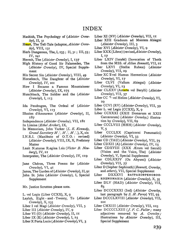 Original scan of The Equinox (Volume I, Number IX), PDF page 277