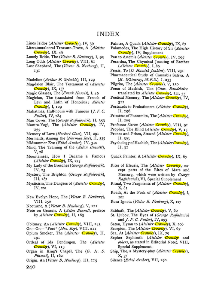 Original scan of The Equinox (Volume I, Number IX), PDF page 278