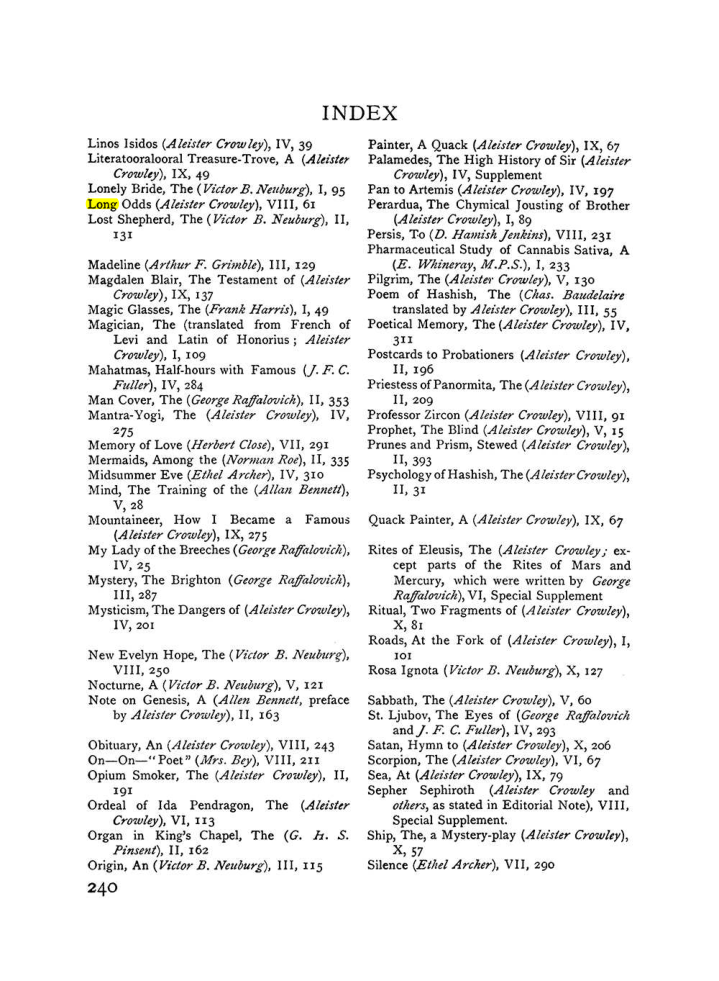 Original scan of The Equinox (Volume I, Number IX), PDF page 278