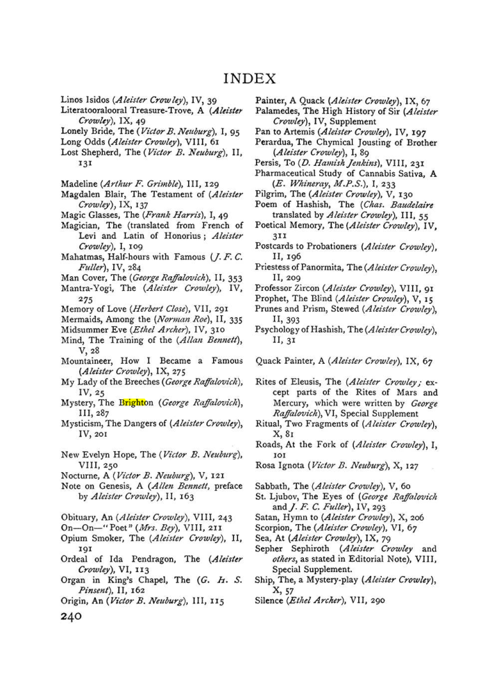 Original scan of The Equinox (Volume I, Number IX), PDF page 278