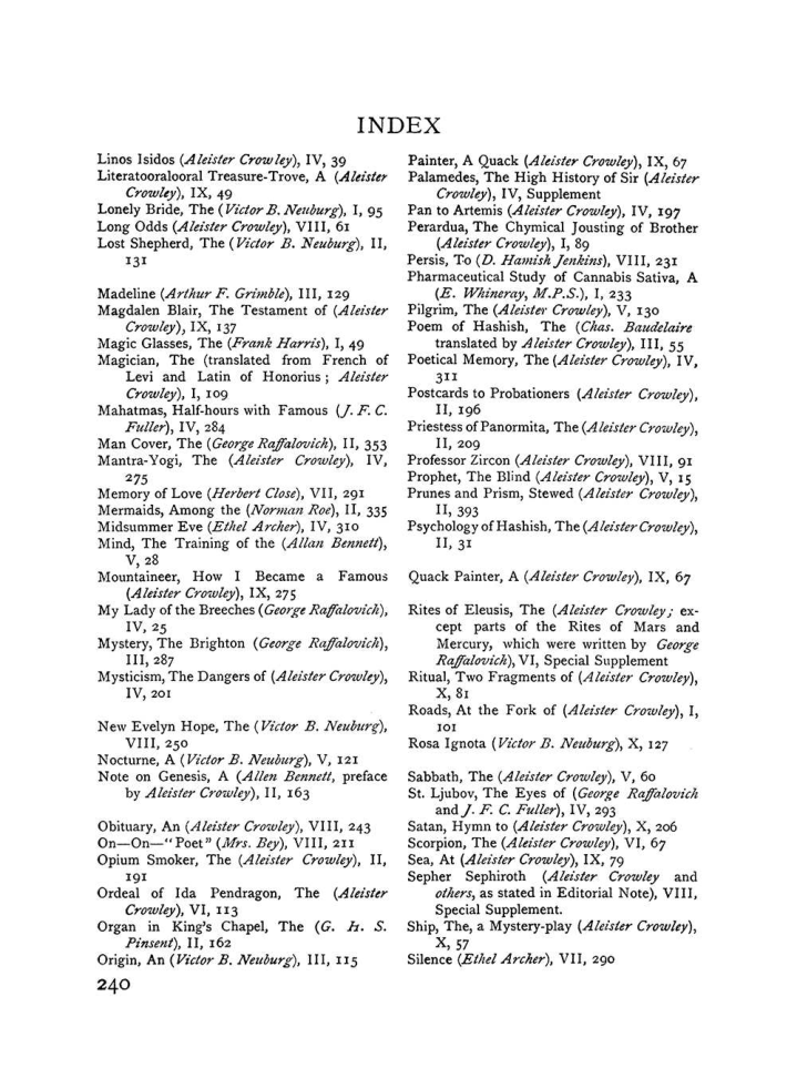 Original scan of The Equinox (Volume I, Number IX), PDF page 278