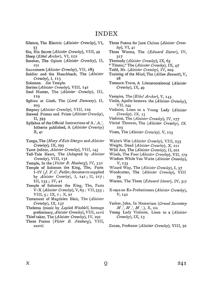 Original scan of The Equinox (Volume I, Number IX), PDF page 279
