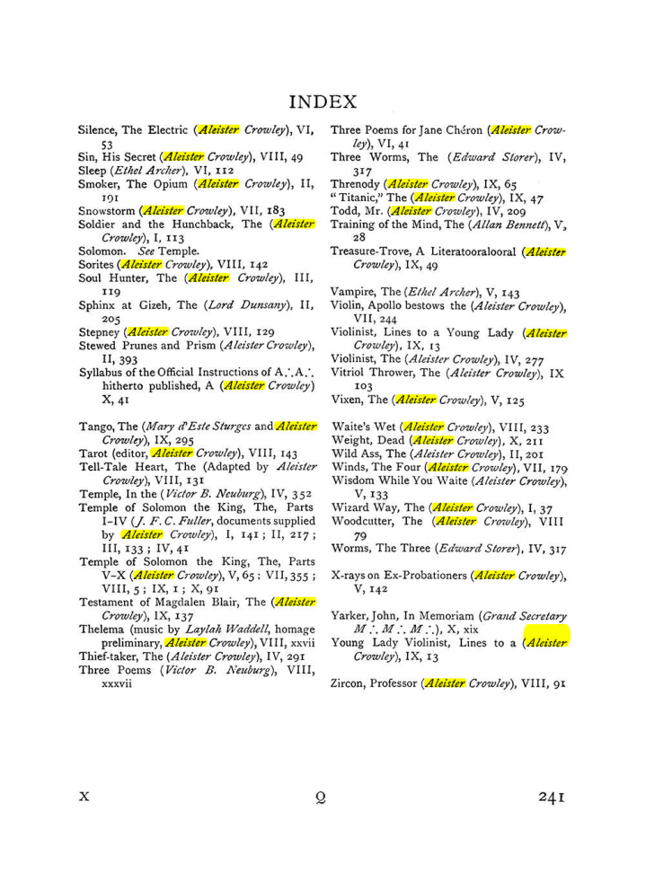 Original scan of The Equinox (Volume I, Number IX), PDF page 279