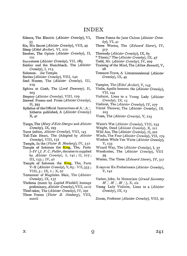 Original scan of The Equinox (Volume I, Number IX), PDF page 279