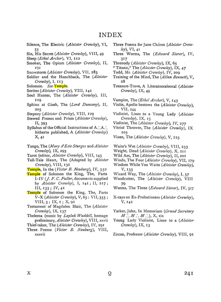 Original scan of The Equinox (Volume I, Number IX), PDF page 279