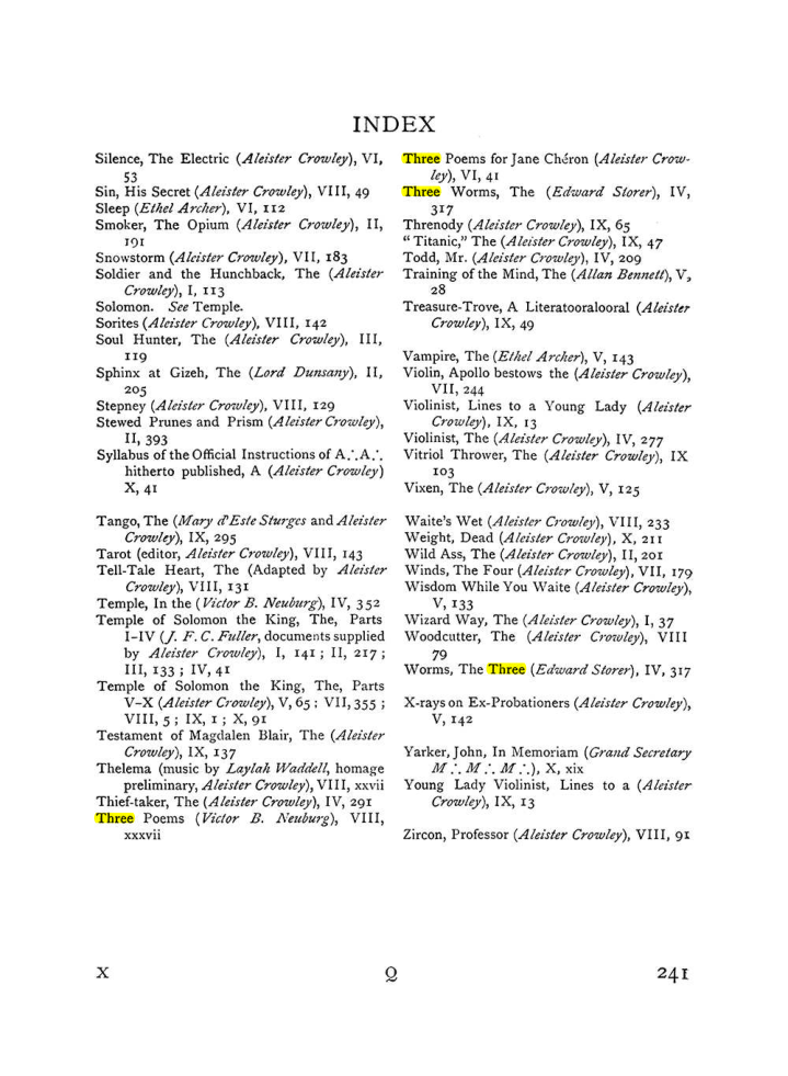Original scan of The Equinox (Volume I, Number IX), PDF page 279
