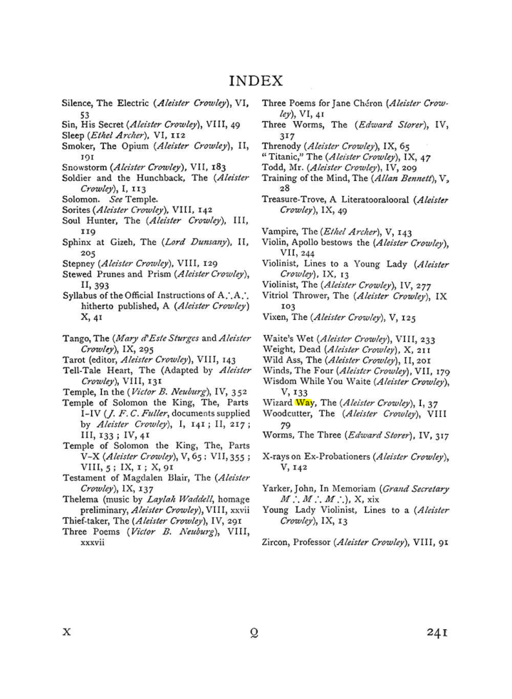 Original scan of The Equinox (Volume I, Number IX), PDF page 279