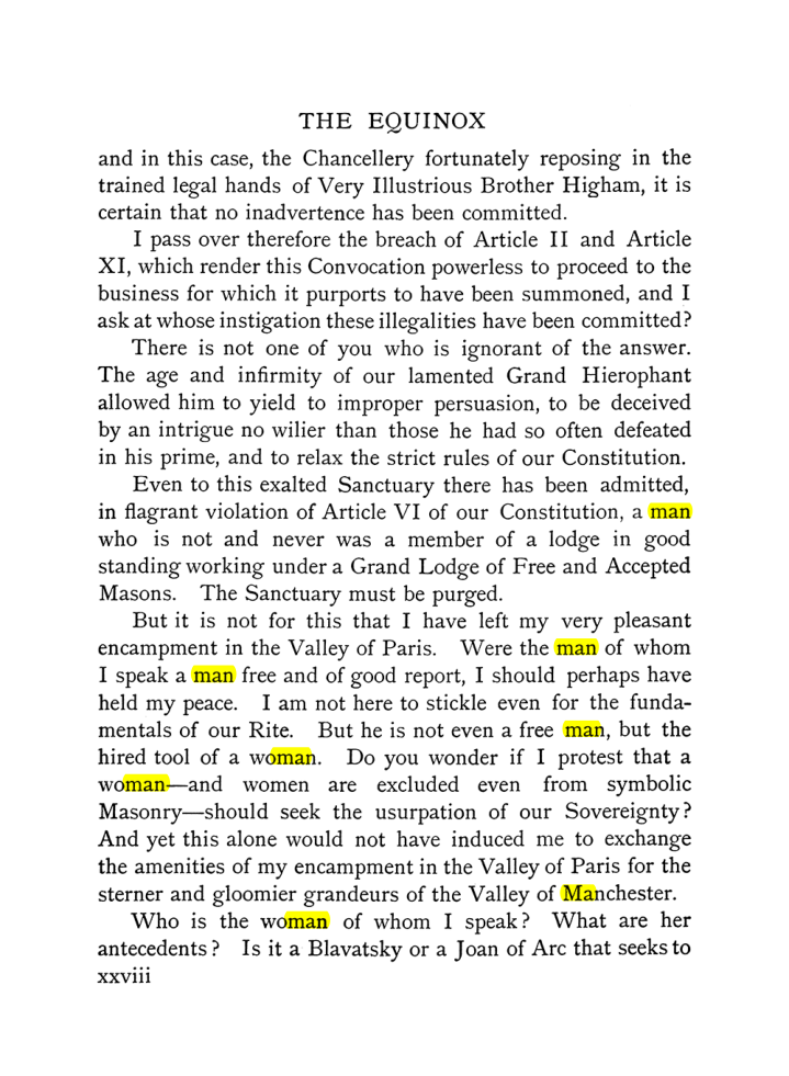 Original scan of The Equinox (Volume I, Number IX), PDF page 28
