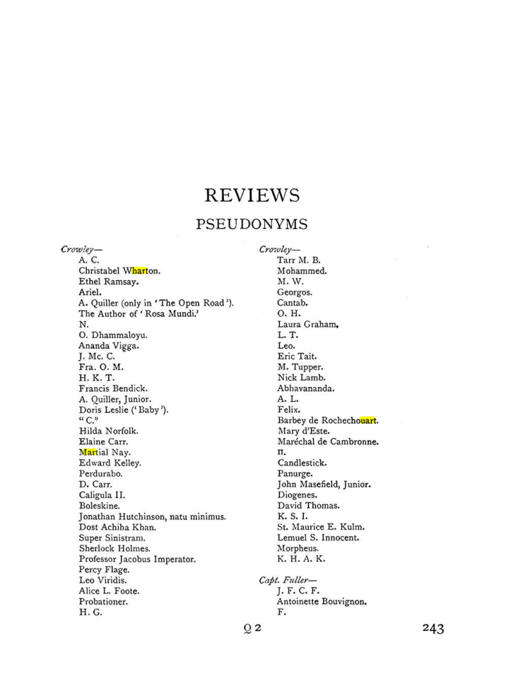 Original scan of The Equinox (Volume I, Number IX), PDF page 281