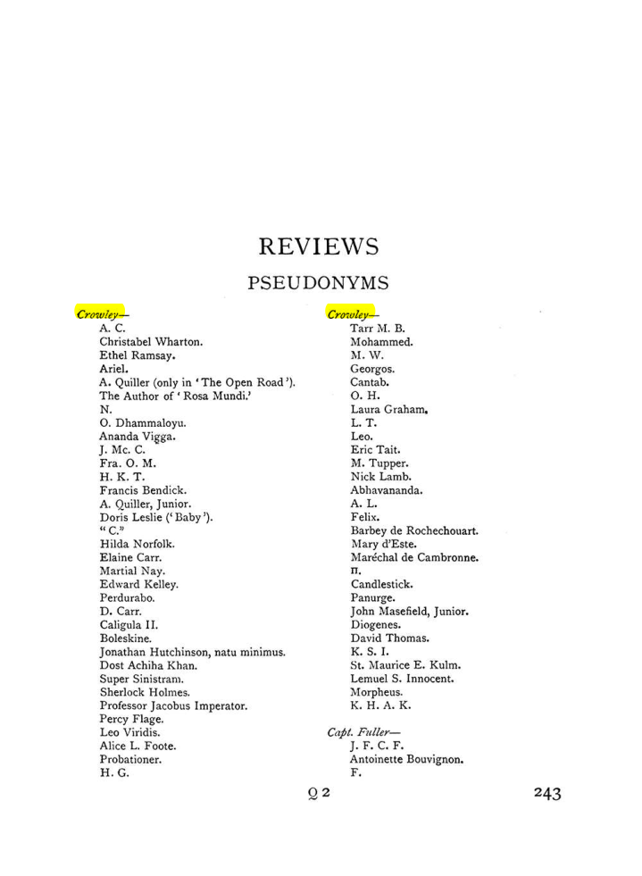 Original scan of The Equinox (Volume I, Number IX), PDF page 281