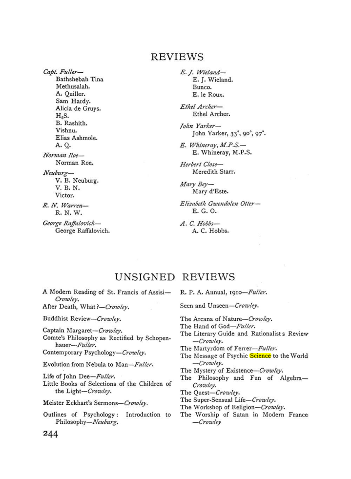 Original scan of The Equinox (Volume I, Number IX), PDF page 282