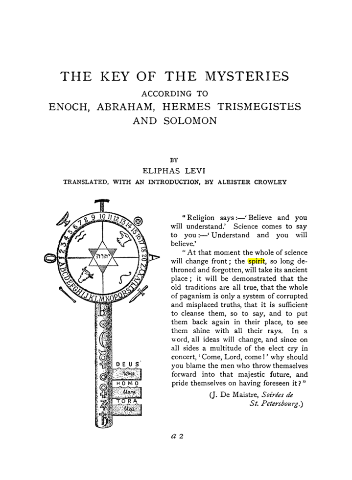 Original scan of The Equinox (Volume I, Number IX), PDF page 285