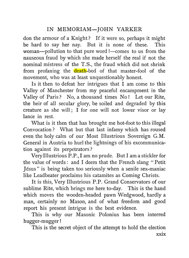Original scan of The Equinox (Volume I, Number IX), PDF page 29