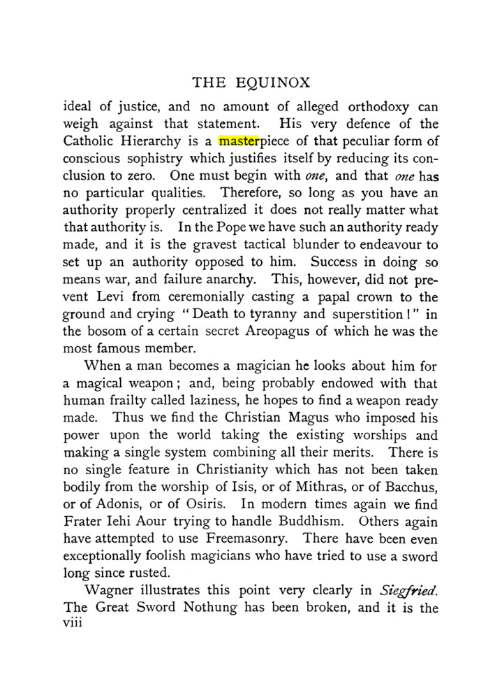 Original scan of The Equinox (Volume I, Number IX), PDF page 290