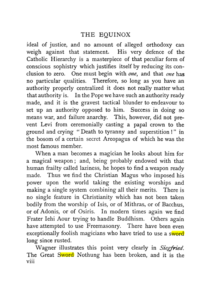 Original scan of The Equinox (Volume I, Number IX), PDF page 290
