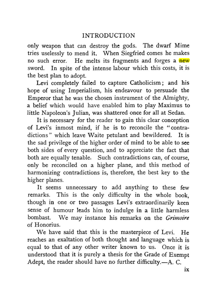 Original scan of The Equinox (Volume I, Number IX), PDF page 291