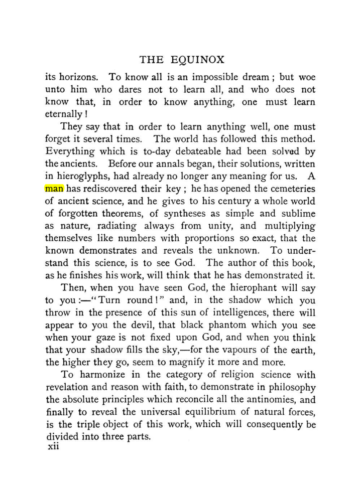 Original scan of The Equinox (Volume I, Number IX), PDF page 294