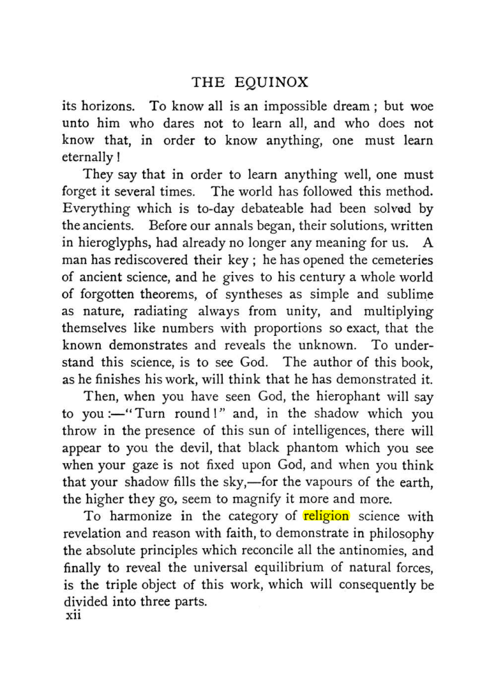 Original scan of The Equinox (Volume I, Number IX), PDF page 294