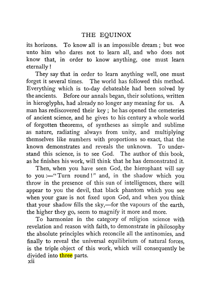 Original scan of The Equinox (Volume I, Number IX), PDF page 294