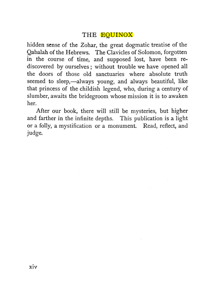 Original scan of The Equinox (Volume I, Number IX), PDF page 296