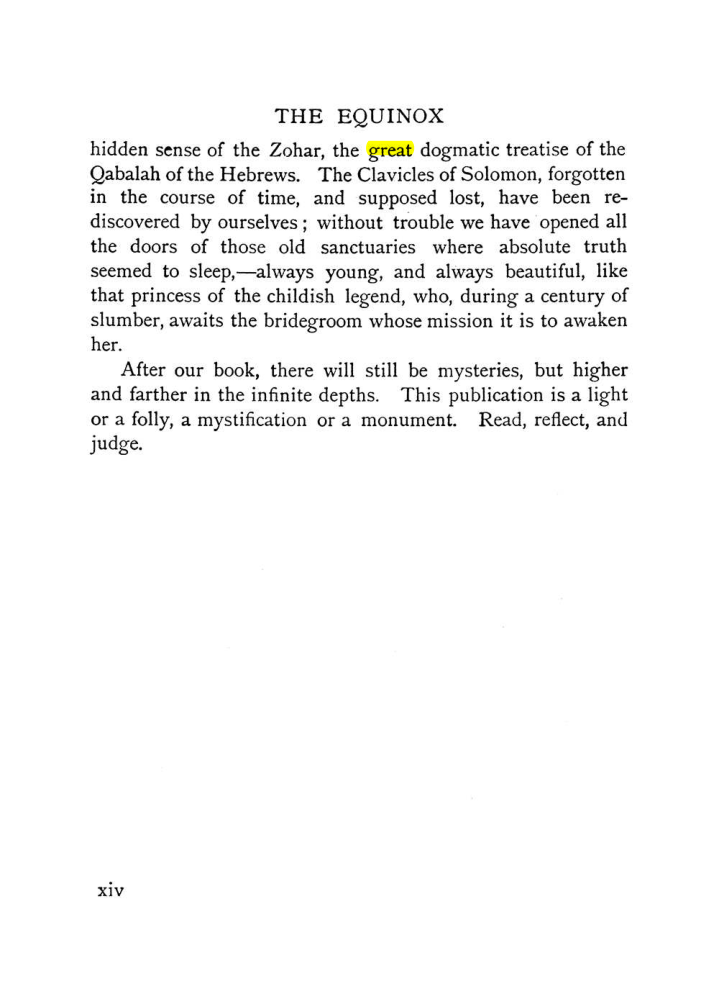 Original scan of The Equinox (Volume I, Number IX), PDF page 296