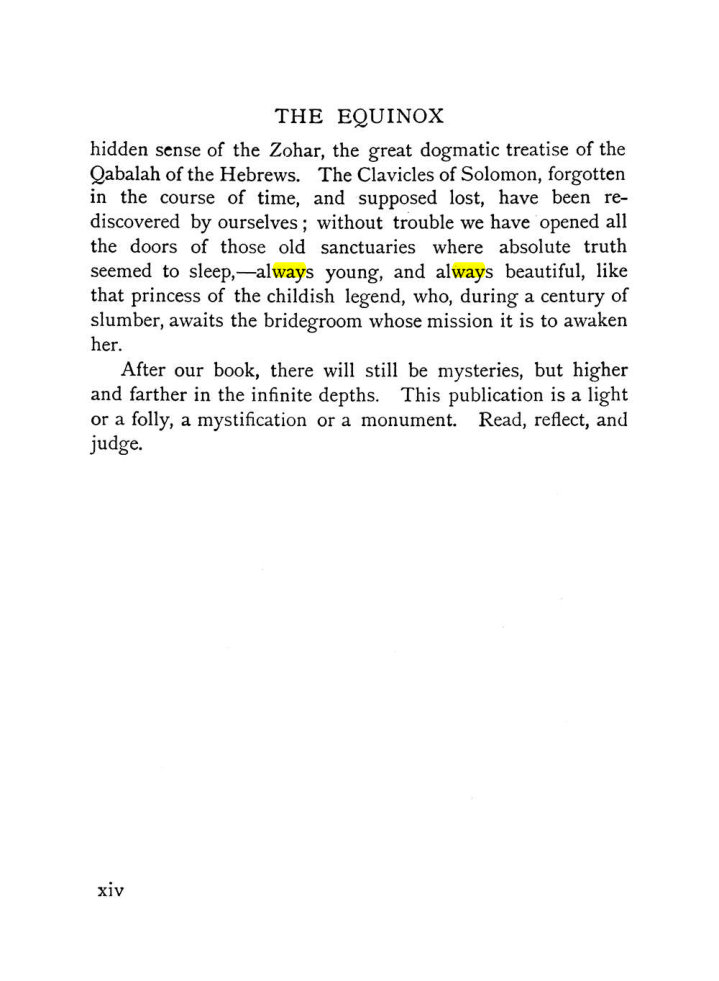 Original scan of The Equinox (Volume I, Number IX), PDF page 296