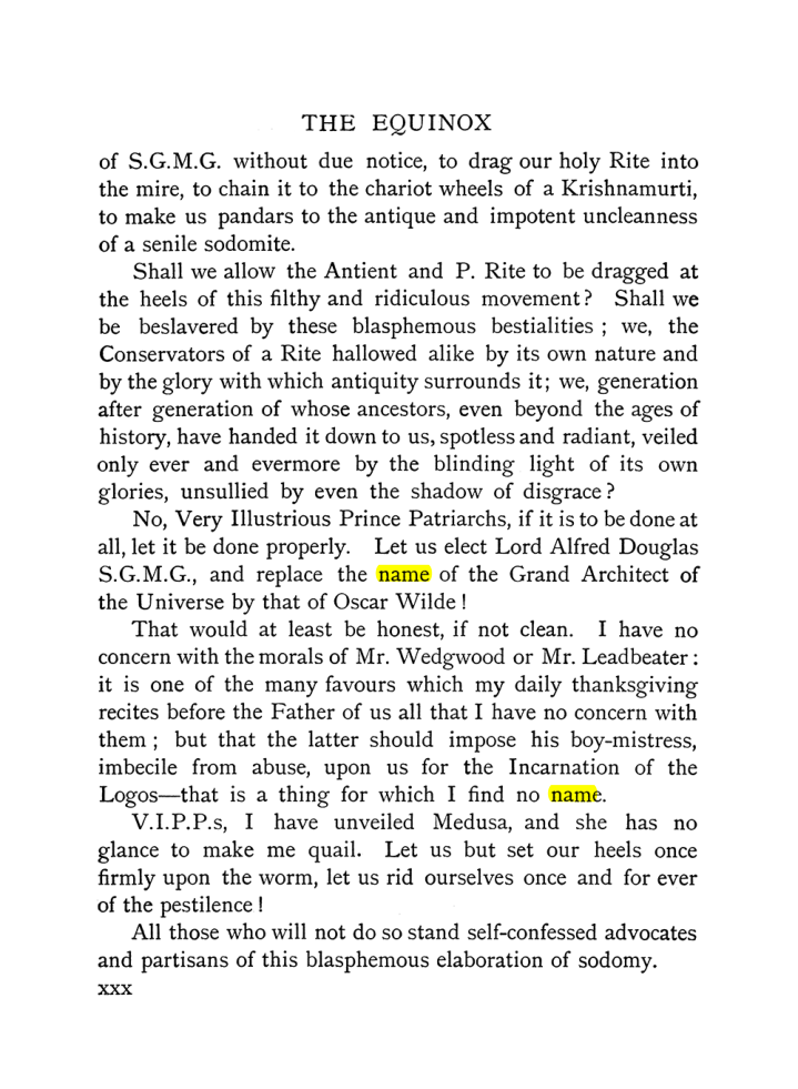 Original scan of The Equinox (Volume I, Number IX), PDF page 30