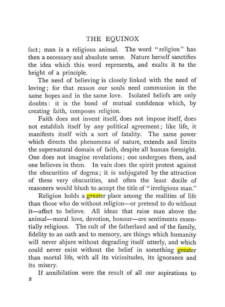 Original scan of The Equinox (Volume I, Number IX), PDF page 300