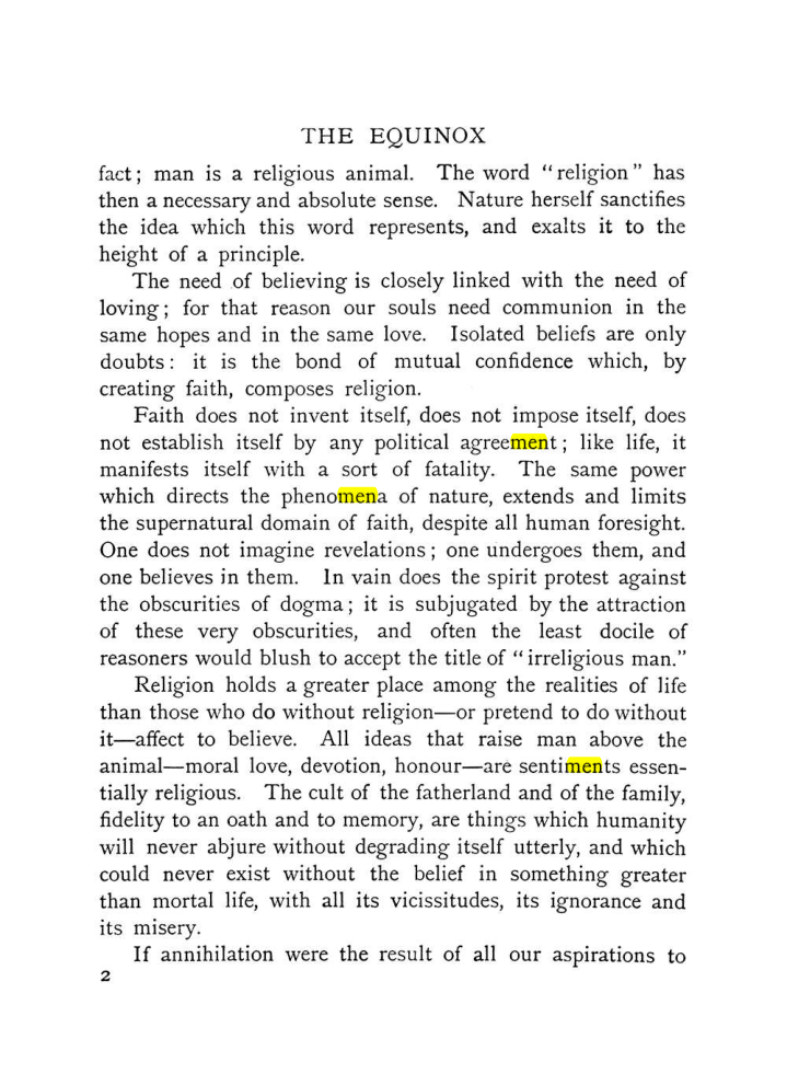 Original scan of The Equinox (Volume I, Number IX), PDF page 300
