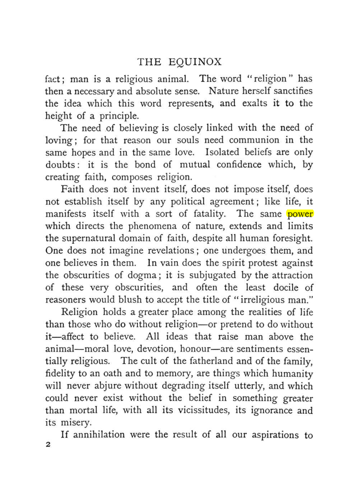 Original scan of The Equinox (Volume I, Number IX), PDF page 300