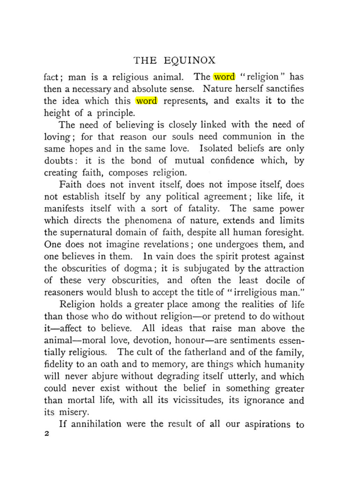 Original scan of The Equinox (Volume I, Number IX), PDF page 300