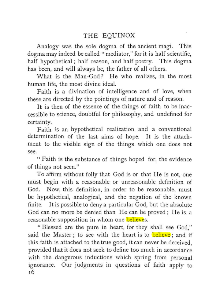 Original scan of The Equinox (Volume I, Number IX), PDF page 314