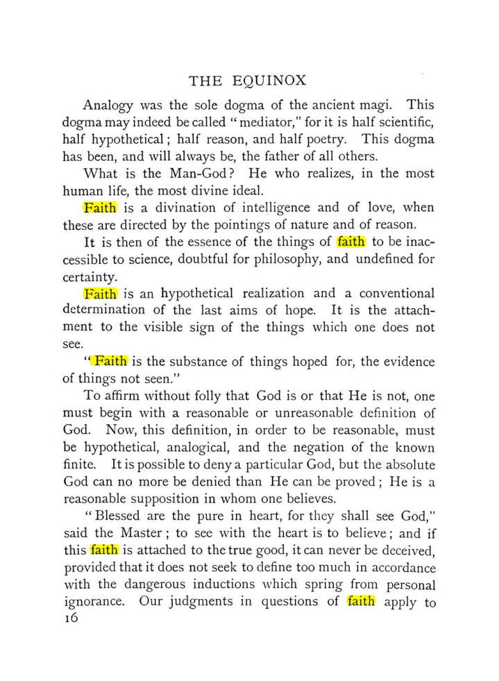 Original scan of The Equinox (Volume I, Number IX), PDF page 314