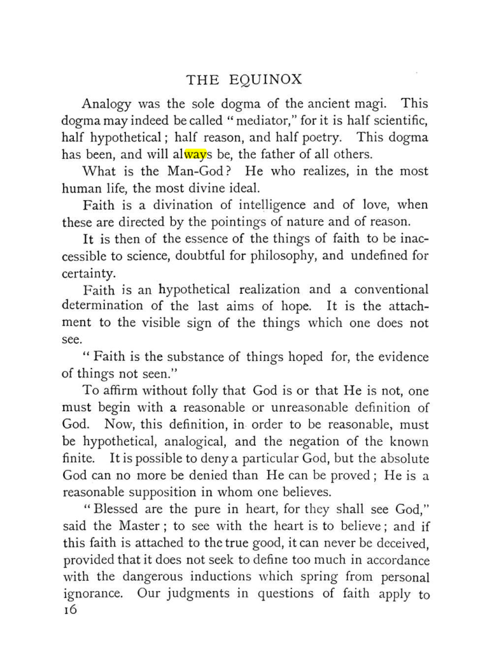Original scan of The Equinox (Volume I, Number IX), PDF page 314