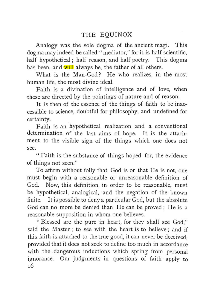 Original scan of The Equinox (Volume I, Number IX), PDF page 314