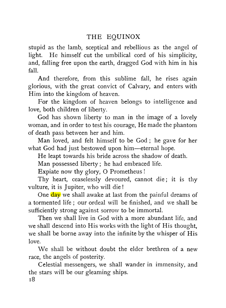 Original scan of The Equinox (Volume I, Number IX), PDF page 316