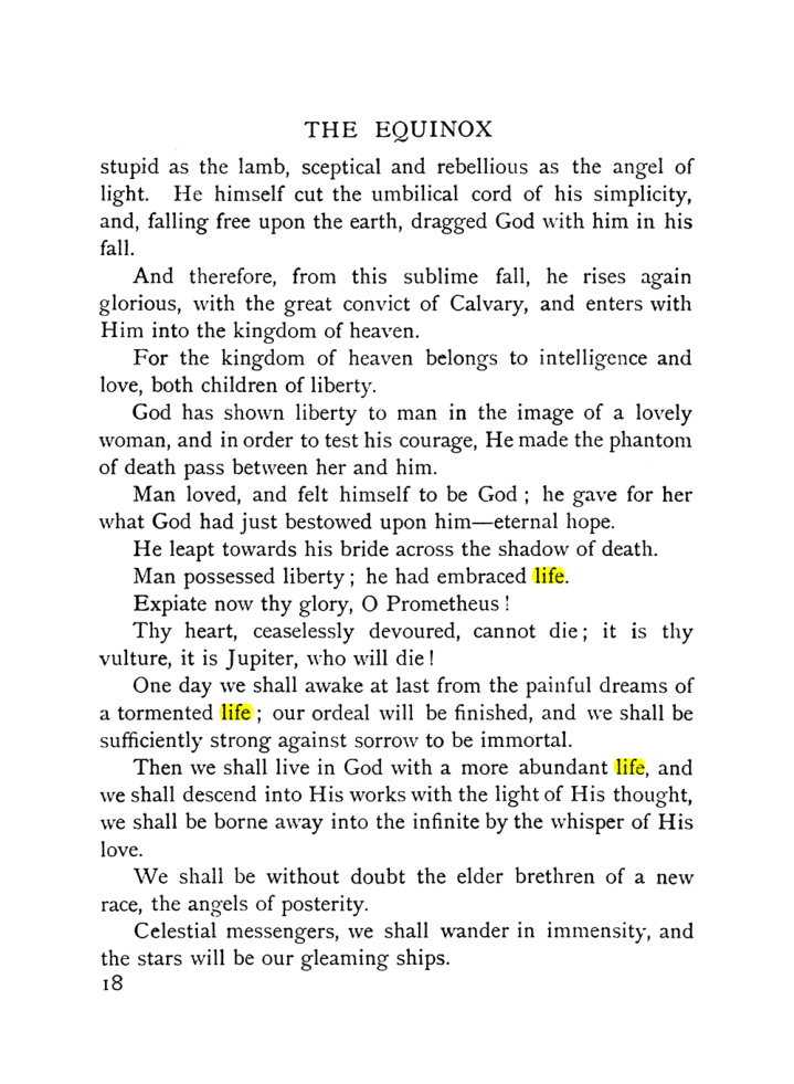 Original scan of The Equinox (Volume I, Number IX), PDF page 316