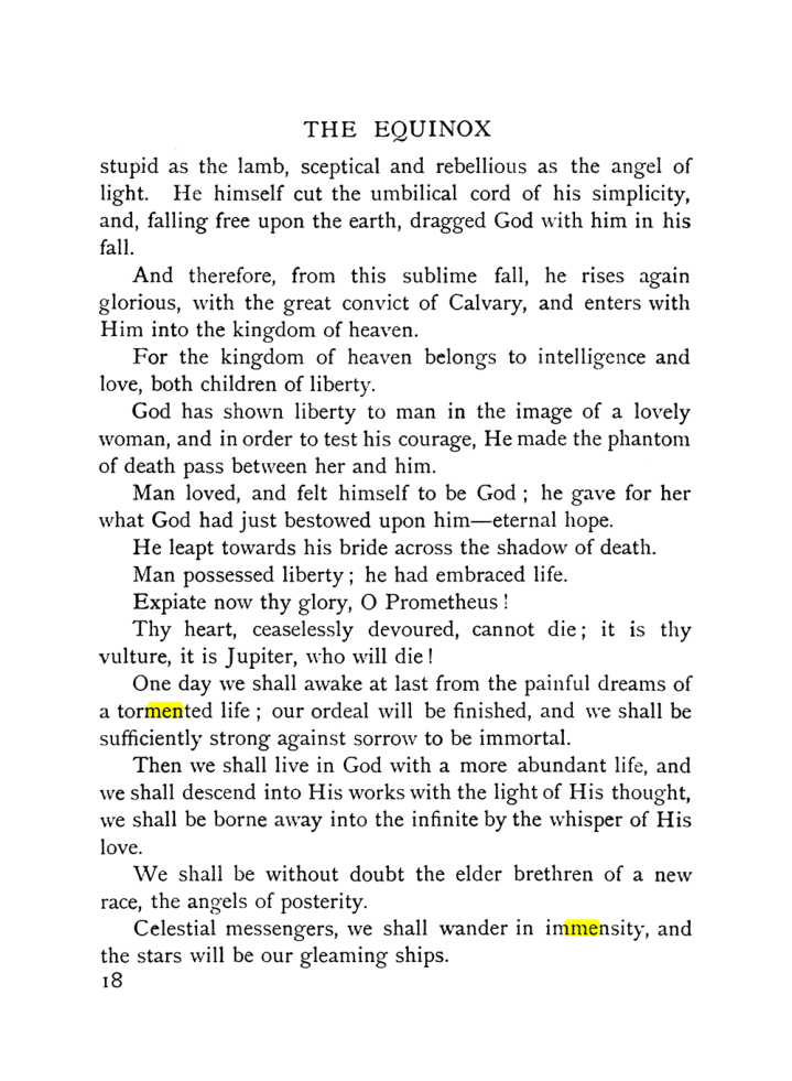 Original scan of The Equinox (Volume I, Number IX), PDF page 316