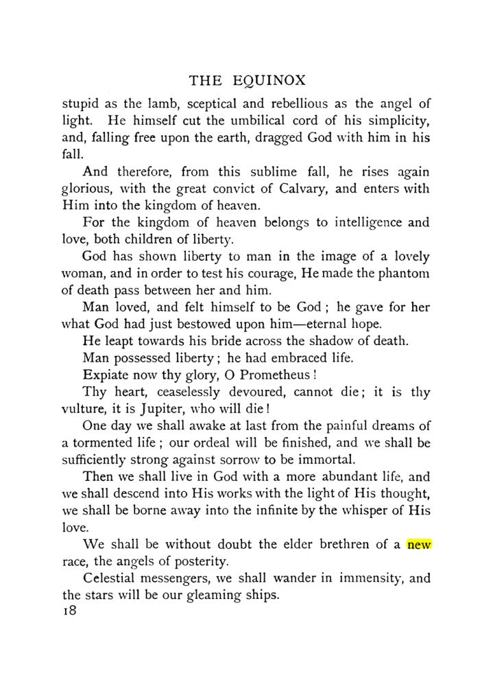 Original scan of The Equinox (Volume I, Number IX), PDF page 316