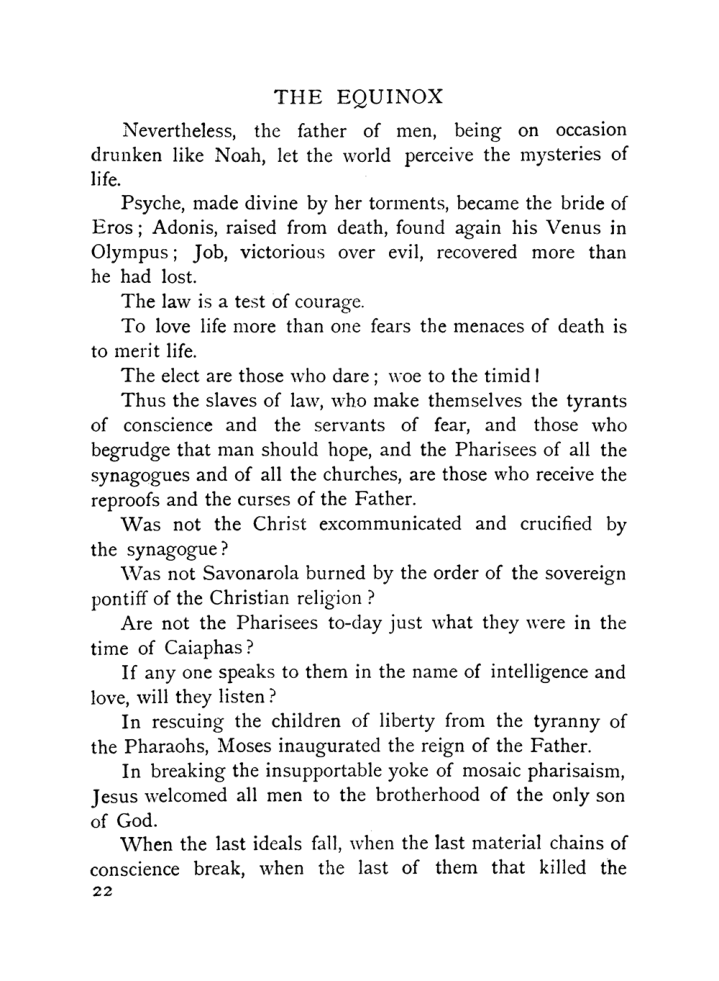 Original scan of The Equinox (Volume I, Number IX), PDF page 320