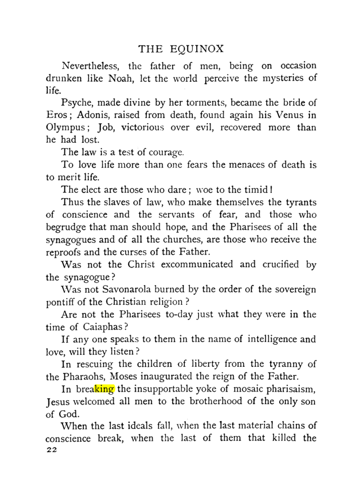 Original scan of The Equinox (Volume I, Number IX), PDF page 320