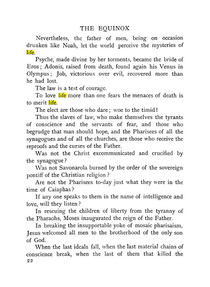 Original scan of The Equinox (Volume I, Number IX), PDF page 320