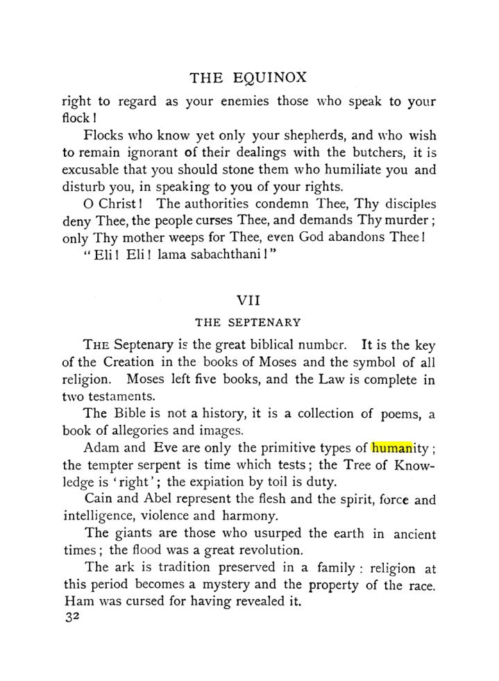 Original scan of The Equinox (Volume I, Number IX), PDF page 330