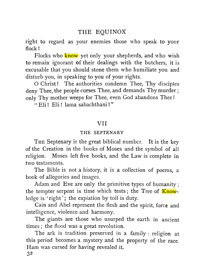 Original scan of The Equinox (Volume I, Number IX), PDF page 330
