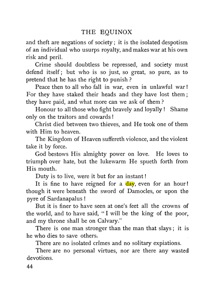 Original scan of The Equinox (Volume I, Number IX), PDF page 342