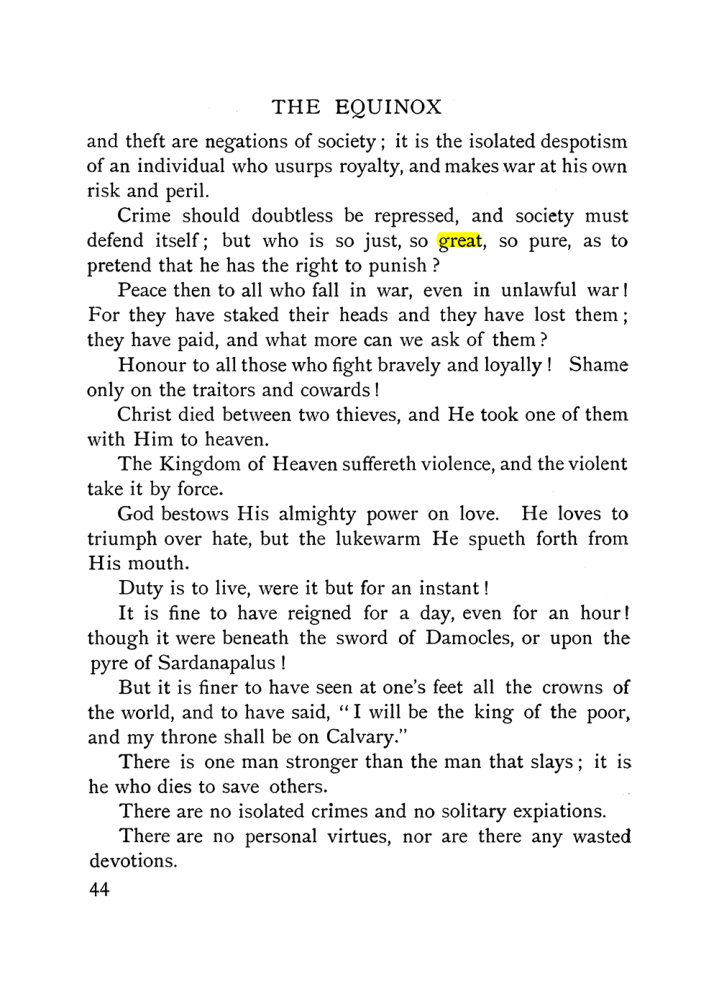 Original scan of The Equinox (Volume I, Number IX), PDF page 342
