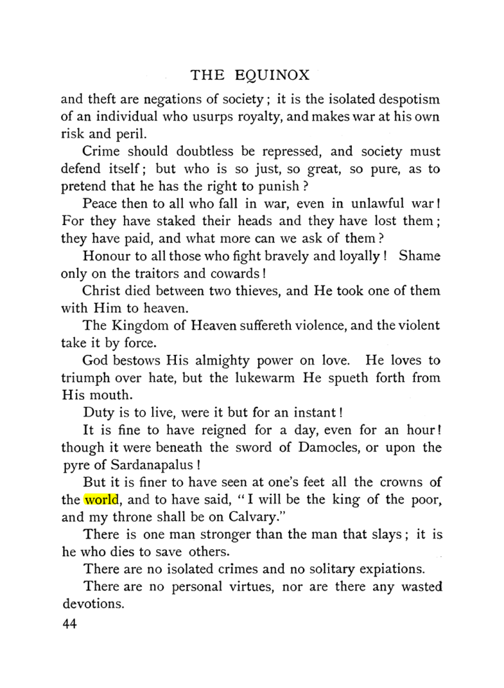 Original scan of The Equinox (Volume I, Number IX), PDF page 342