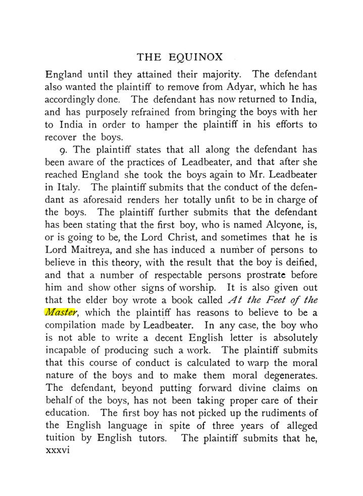 Original scan of The Equinox (Volume I, Number IX), PDF page 36