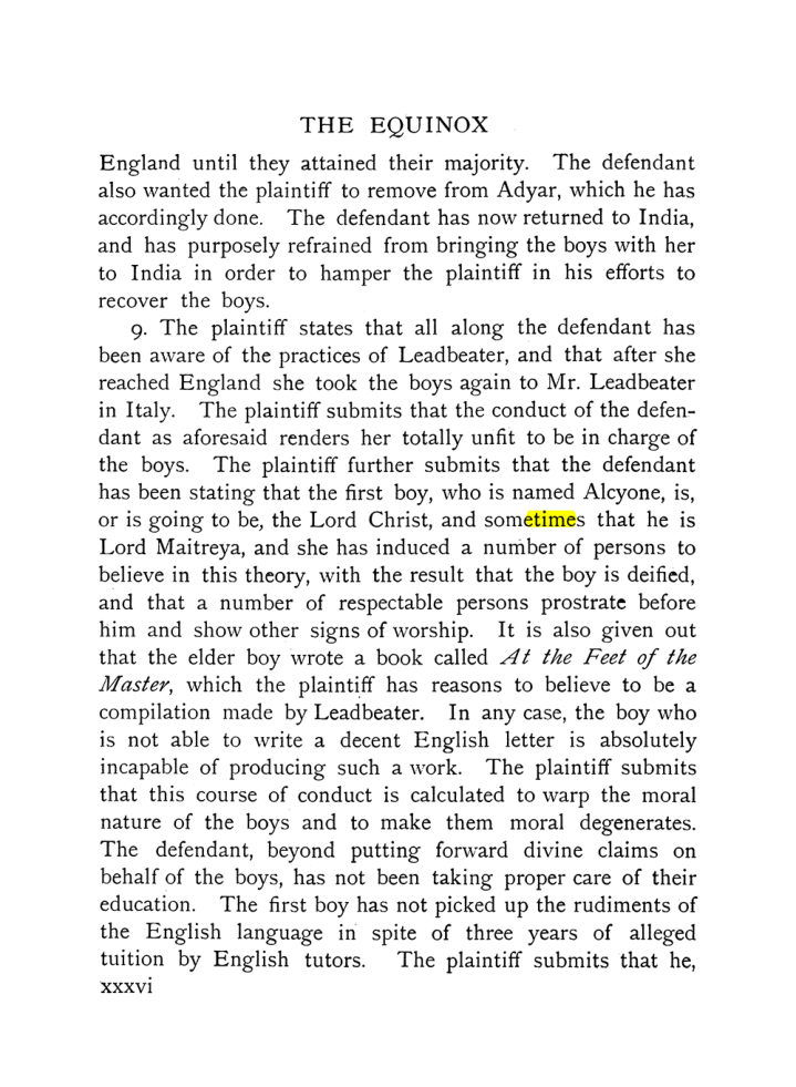 Original scan of The Equinox (Volume I, Number IX), PDF page 36