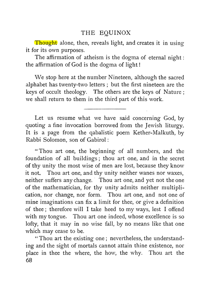 Original scan of The Equinox (Volume I, Number IX), PDF page 366